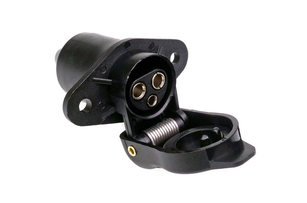 Priza remorca din plastic cu 3 pini