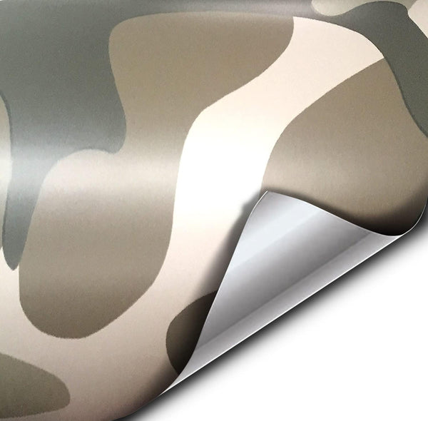 Folie colantare auto CAMUFLAJ DESERT (3m x 1,52m)