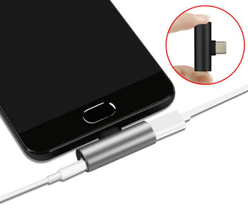 Adaptor Audio pentru telefonul mobil, de la USB-C la MiniJack 3,5mm,  AVX-AK291E