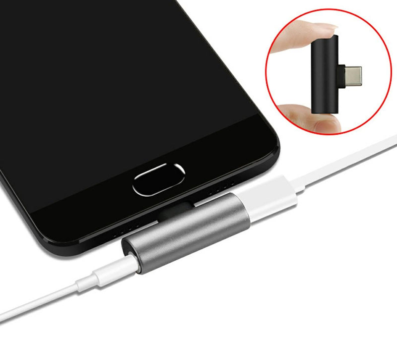 Adaptor Audio pentru telefonul mobil, de la USB-C la MiniJack 3,5mm,  AVX-AK291E
