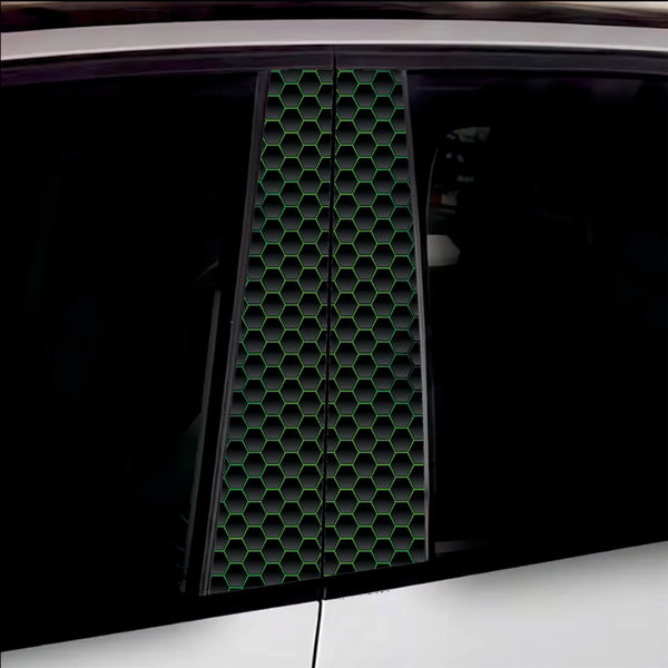 Set 2 stickere decorative pentru stalpii usilor, print autoadeziv de inalta rezolutie, dimensine 2 buc x 50 x 22 cm , cod: AVX-SSU-05