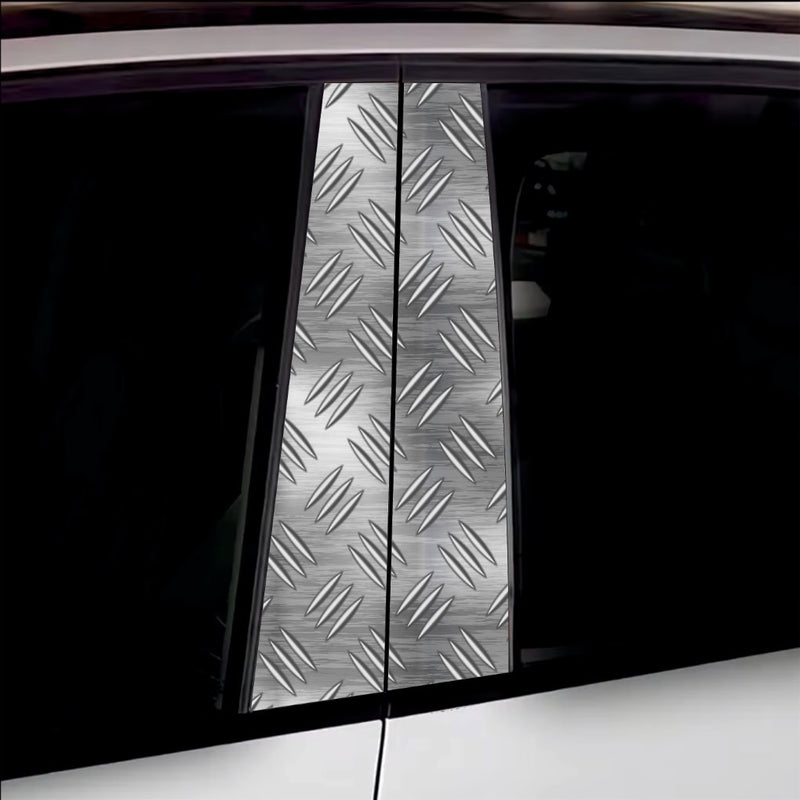 Set 2 stickere decorative pentru stalpii usilor, print autoadeziv de inalta rezolutie, dimensine 2 buc x 50 x 22 cm , cod: AVX-SSU-18