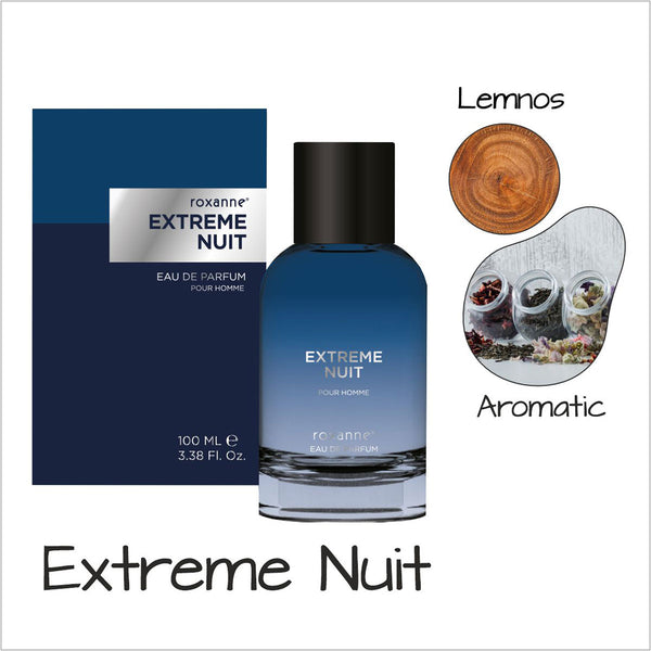 Apa de parfum Extreme Nuit, Lemnos-Aromatic, Barbati, 100 ml