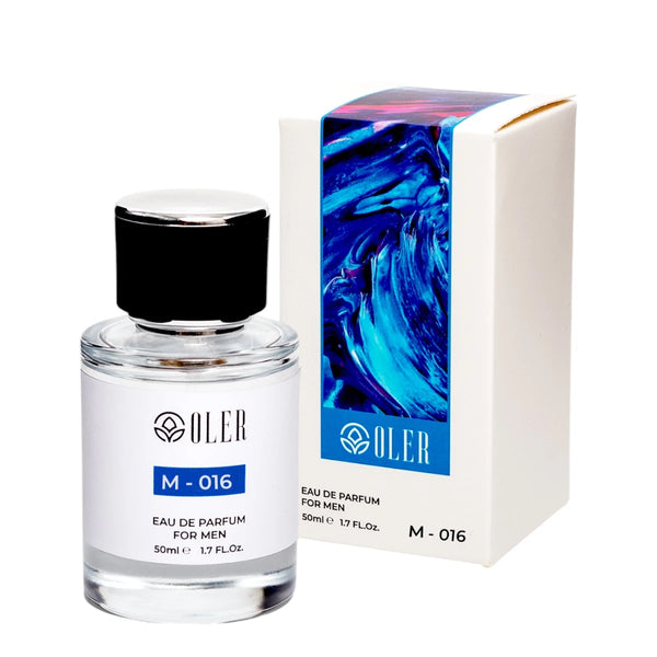 Apa de parfum Oler M016, Timp de noapte, Condimentat-Floral, Barbati, 50 ml