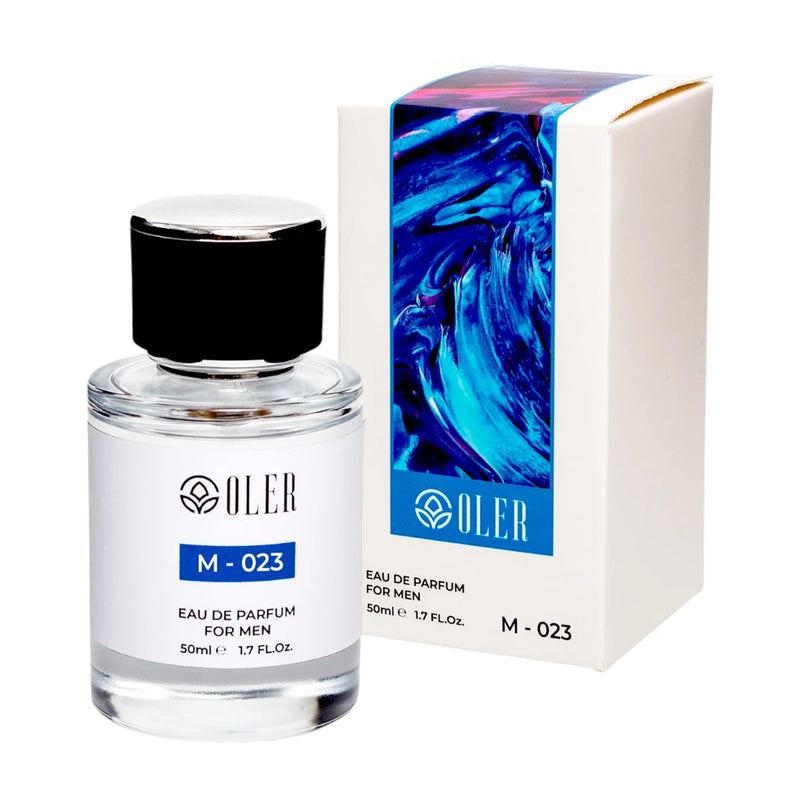 Apa de parfum Oler M023, Fah Heit, Aromatic-Fougere, Barbati, 50 ml