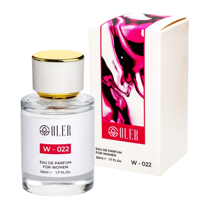 Apa de parfum Oler W022 Belle Vie, Floral-Oriental, Femei, 50 ml