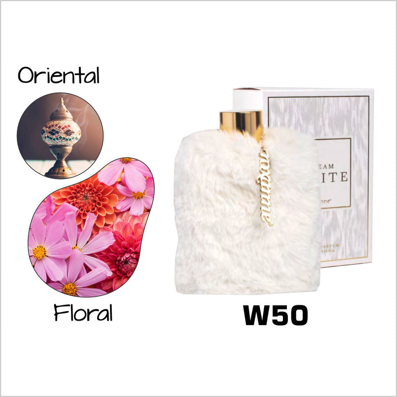 Apa de parfum Dream White, Oriental-Floral, Femei, 100ml