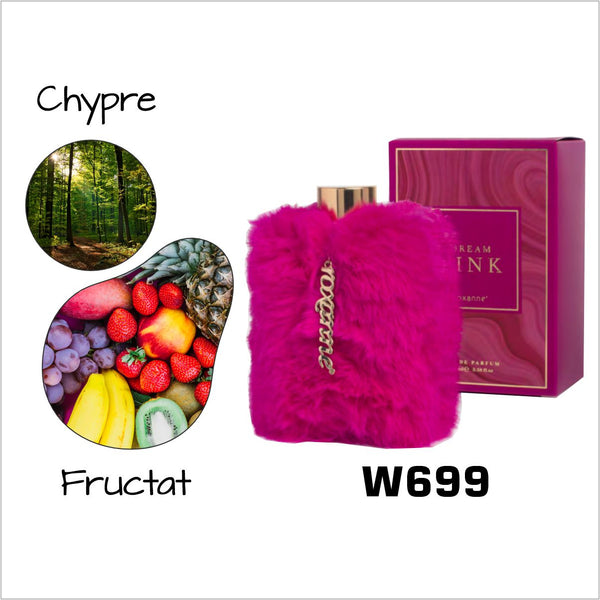 Apa de parfum Dream Pink, Chypre-Fructat, Femei, 100ml