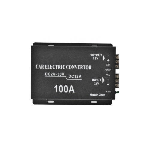Invertor 100A 24V-12V varf putere 100A consum continuu 60A