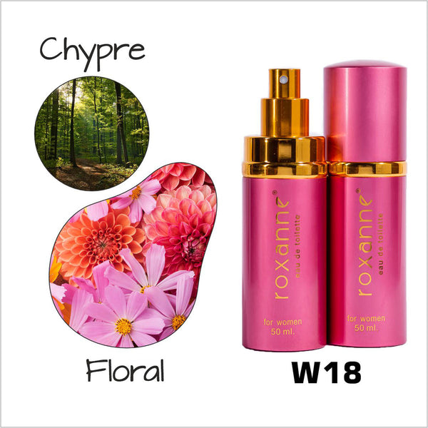 Parfum Roxanne W18, Bon Chance, Chypre-Floral, Femei, 50 ml