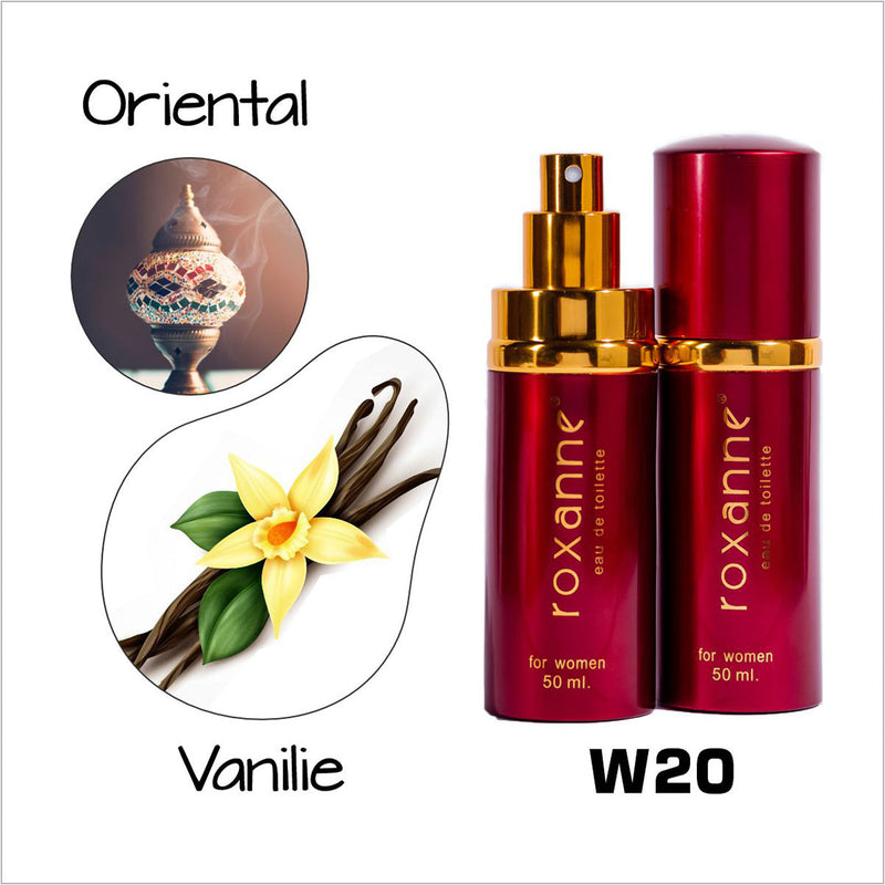 Parfum Roxanne W20, White Angel, Oriental-Vanilie, Femei, 50 ml