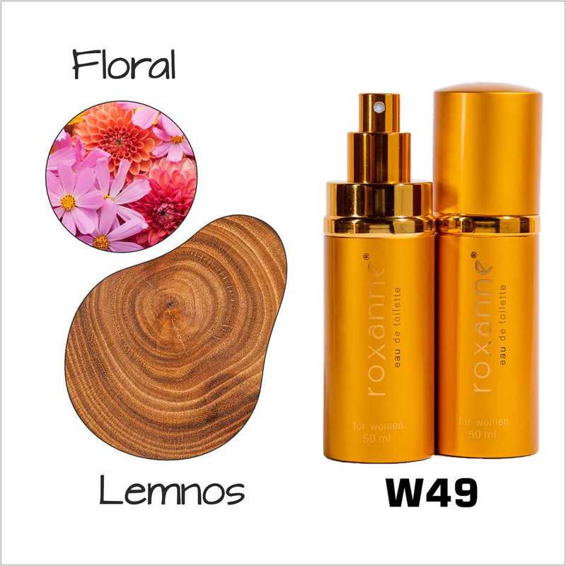 Parfum Roxanne W49, Delicious, Floral-Lemnos, Femei, 50 ml