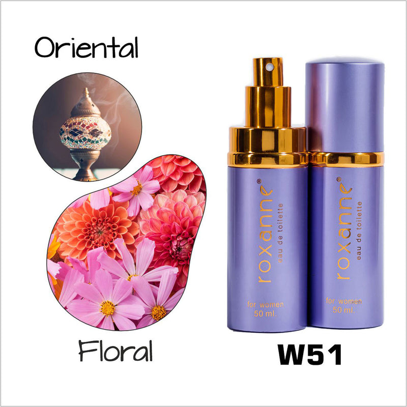 Parfum Roxanne W51, Fatale, Oriental-Floral, Femei, 50 ml