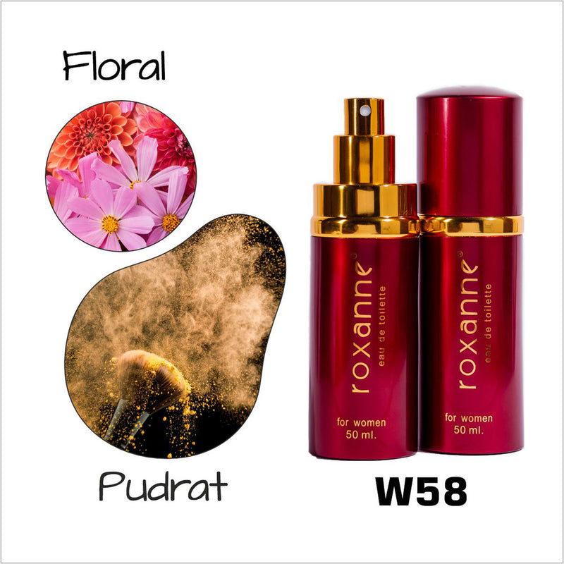 Parfum Roxanne W58, Pour Femme, Floral-Pudrat, Femei, 50 ml
