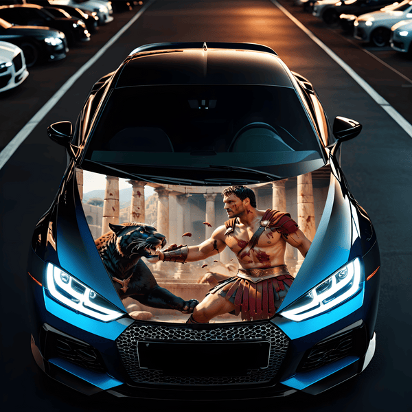 Folie Capota Auto "Hood Art" rezistenta la exterior, marime S (150 x 110cm) - Cod: AVX-CAPOTA-015S