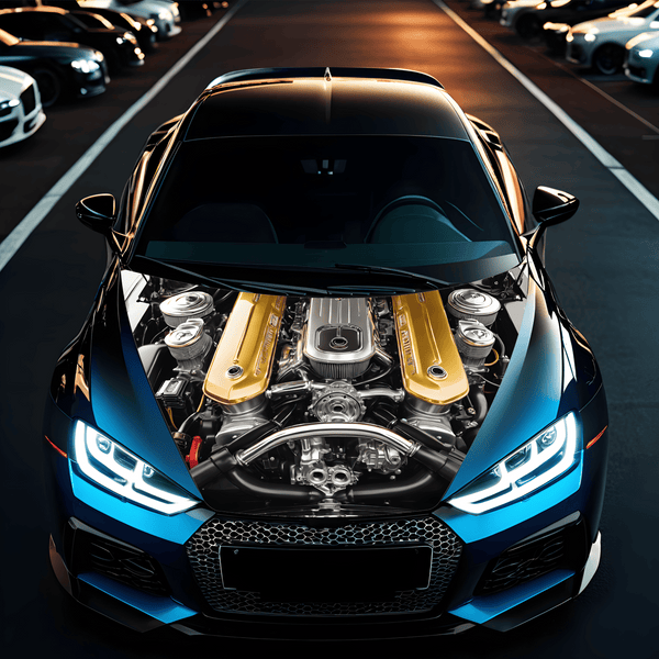 Folie Capota Auto "Hood Art" rezistenta la exterior, marime L (180 x 130cm) - Cod: AVX-CAPOTA-018L