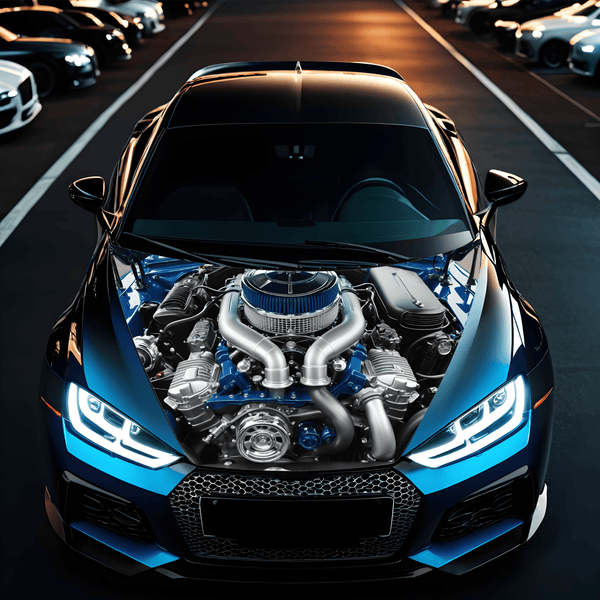 Folie Capota Auto "Hood Art" rezistenta la exterior, marime S (150 x 110cm) - Cod: AVX-CAPOTA-019S