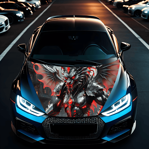 Folie Capota Auto "Hood Art" rezistenta la exterior, marime S (150 x 110cm) - Cod: AVX-CAPOTA-025S