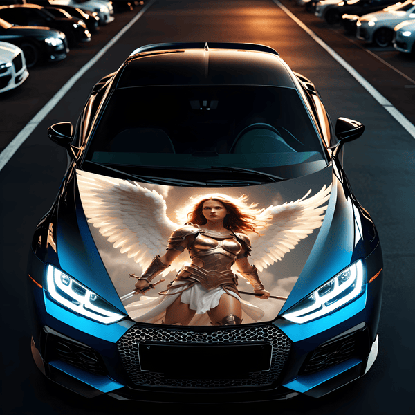 Folie Capota Auto "Hood Art" rezistenta la exterior, marime S (150 x 110cm) - Cod: AVX-CAPOTA-003S