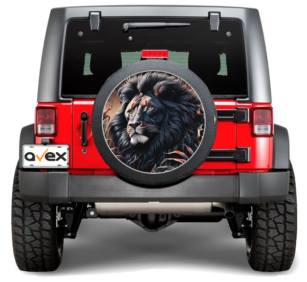 Sticker Auto "Roata de Rezerva" rezistenta la intemperii si raze UV, diametru 55 cm, Cod: AVX-RR04