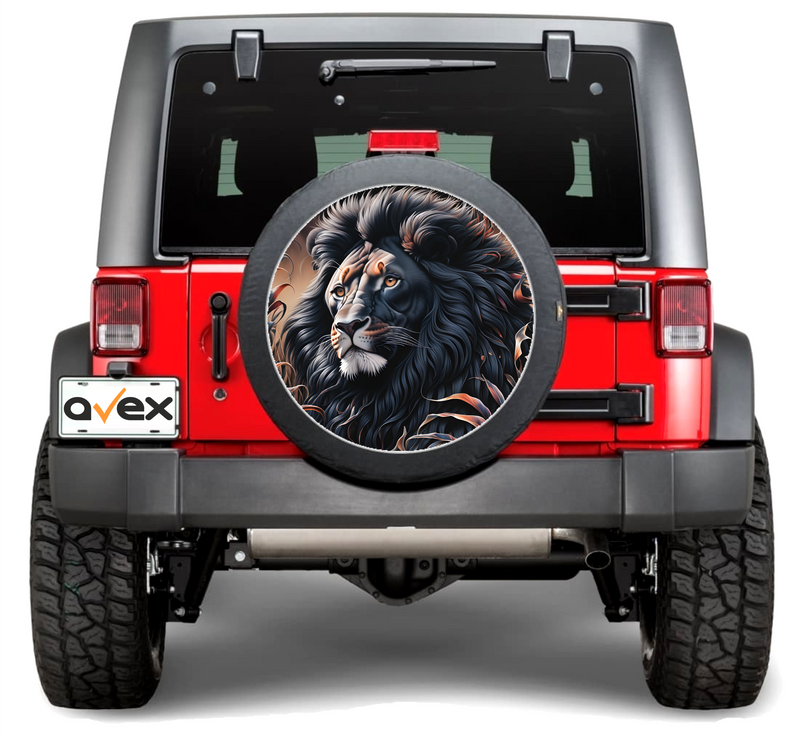 Sticker Auto "Roata de Rezerva" rezistenta la intemperii si raze UV, diametru 55 cm, Cod: AVX-RR04