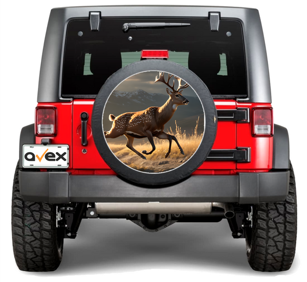 Sticker Auto "Roata de Rezerva" rezistenta la intemperii si raze UV, diametru 55 cm, Cod: AVX-RR06