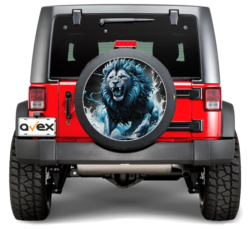 Sticker Auto "Roata de Rezerva" rezistenta la intemperii si raze UV, diametru 55 cm, Cod: AVX-RR10