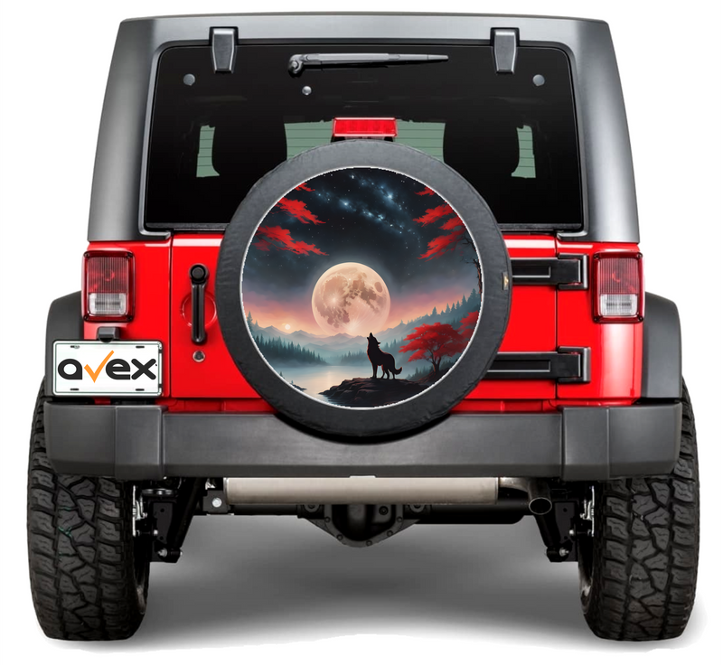 Sticker Auto "Roata de Rezerva" rezistenta la intemperii si raze UV, diametru 55 cm, Cod: AVX-RR17